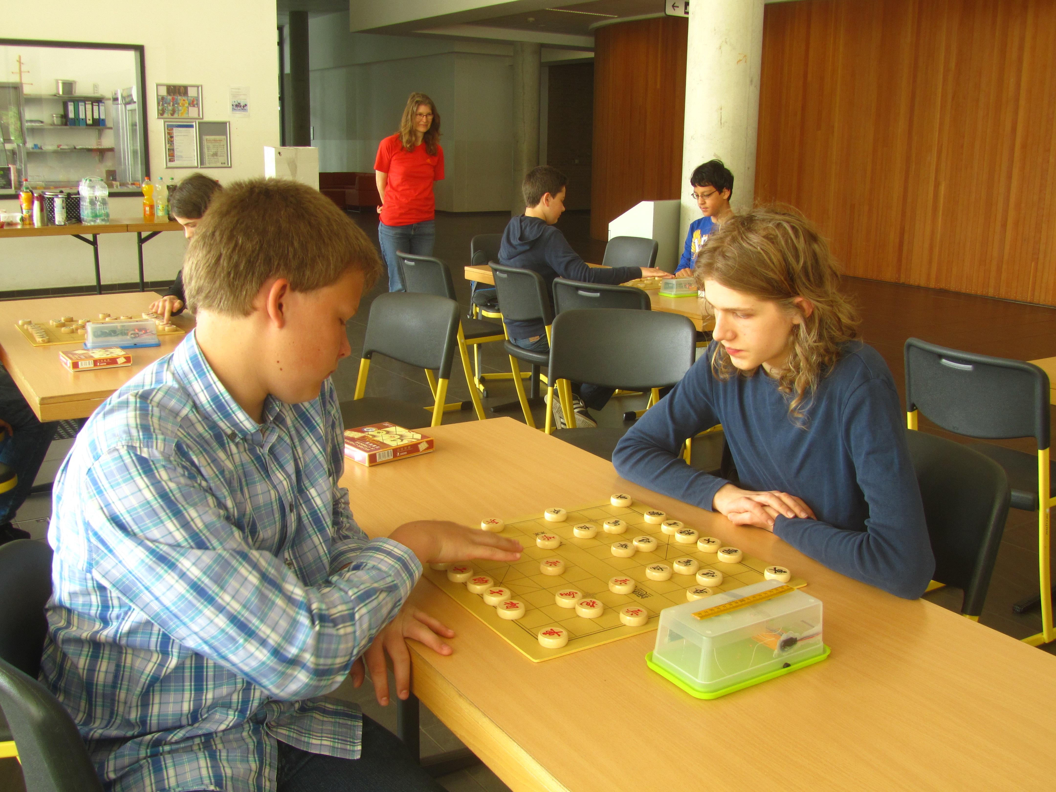 Blick in den Turniersaal